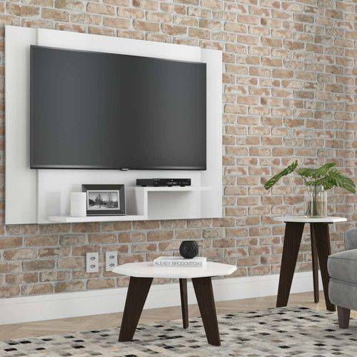 Assistência Técnica, SAC e Garantia do produto Painel para Tv Enzo Plus 120x90 Cm - Branco