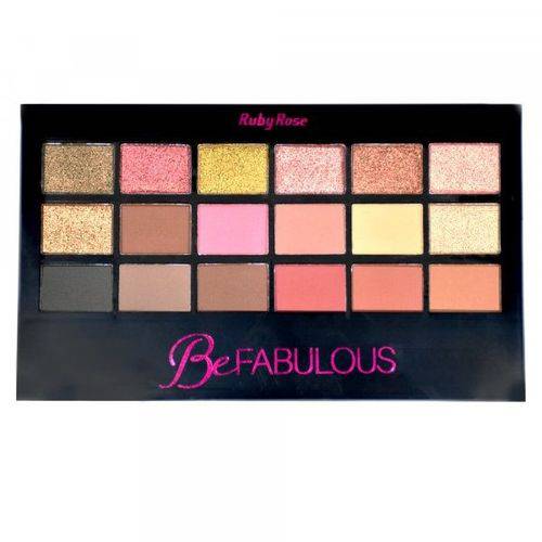 Assistência Técnica, SAC e Garantia do produto Paleta de Sombras Ruby Rose Be Fabulous Cod. HB9931