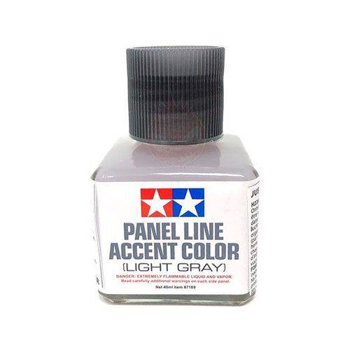 Assistência Técnica, SAC e Garantia do produto Panel Line Acccent Color - Cinza Claro - Tamiya 87189