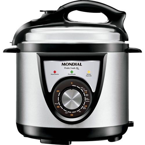 Assistência Técnica, SAC e Garantia do produto Panela de Pressão Elétrica Mondial Pratic Cook PE-27 4L 110V Panela de Pressão Elétrica Mondial Pratic Cook PE-27 4L 220V