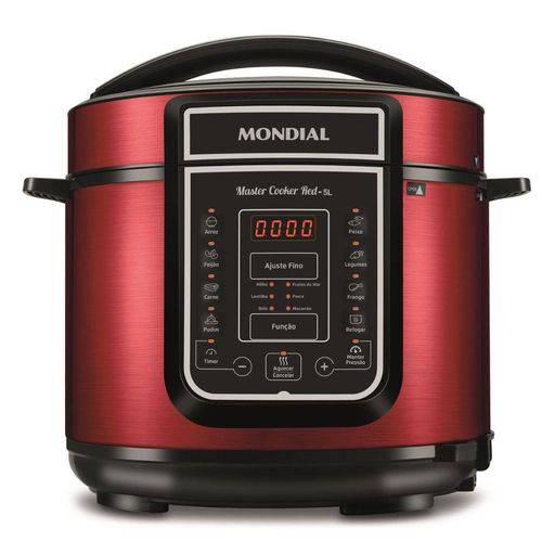 Assistência Técnica, SAC e Garantia do produto Panela de Pressão Mondial Master Cooker 5l Pe39 Vermelha - 127v