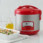 Assistência Técnica, SAC e Garantia do produto Panela Elétrica de Arroz Colors 5 Xícaras Vermelho 220v - Fun Kitchen