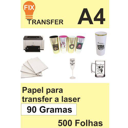 Assistência Técnica, SAC e Garantia do produto Papel de Transfer 90 Gramas Pacote 500 Folhas