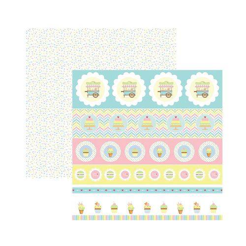 Assistência Técnica, SAC e Garantia do produto Papel Scrapbook DF SDF661 Sweet Candy Selos e Tags