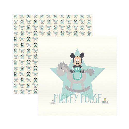 Assistência Técnica, SAC e Garantia do produto Papel Scrapbook DF - SDFD031 - Baby Mickey 1 Guirlanda