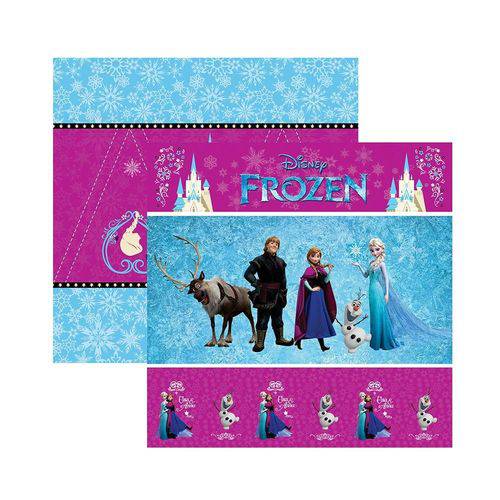 Assistência Técnica, SAC e Garantia do produto Papel Scrapbook DF - SDFD042 Frozen 1 Cenário e Bandeirolas