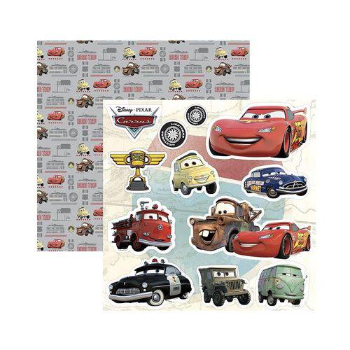 Assistência Técnica, SAC e Garantia do produto Papel Scrapbook DF - SDFD092 - Carros 2 Recortes