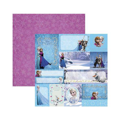 Assistência Técnica, SAC e Garantia do produto Papel Scrapbook DF - SDFD102 - Frozen 2 Tags - Toke e Crie