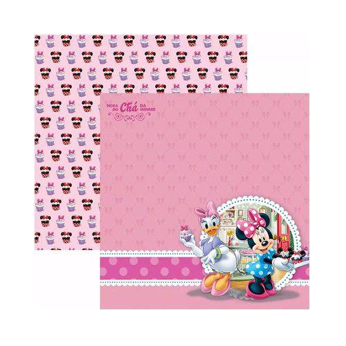 Assistência Técnica, SAC e Garantia do produto Papel Scrapbook DF - SDFD107 a Hora do Chá Minnie 2 Paisagem