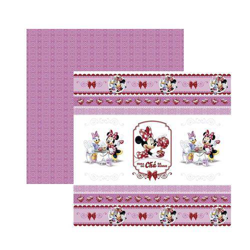 Assistência Técnica, SAC e Garantia do produto Papel Scrapbook DF - SDFD126 - a Hora do Chá com a Minnie 1 Fitas e Rótulos