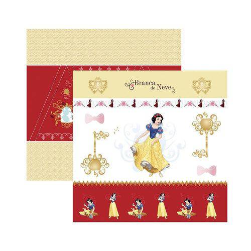 Assistência Técnica, SAC e Garantia do produto Papel Scrapbook DF - SDFD76 - Branca de Neve 1 Cenário e Bandeirolas - Toke e Crie