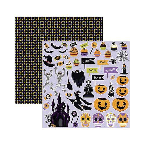 Assistência Técnica, SAC e Garantia do produto Papel Scrapbook Mini Básico - SMB39 - Halloween Recortes - Toke e Crie