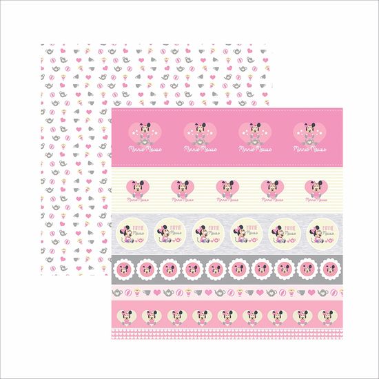 Assistência Técnica, SAC e Garantia do produto Papel Scrapfesta Disney Baby Minnie Selos e Tags Sdfd025 - Toke e Crie