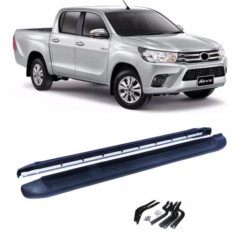 Assistência Técnica, SAC e Garantia do produto Par Estribo Lateral Plataforma Toyota Hilux SRX 2016 2017