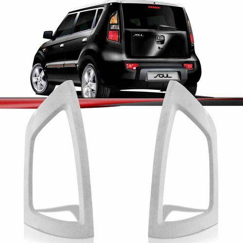 Assistência Técnica, SAC e Garantia do produto Par Moldura Lanterna Traseira Kia Soul 2010 2011 2012