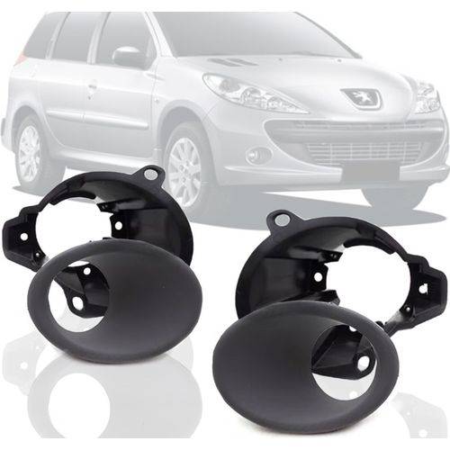 Assistência Técnica, SAC e Garantia do produto Par Suporte Moldura Farol D Milha Peugeot 207 08 09 10 11 13