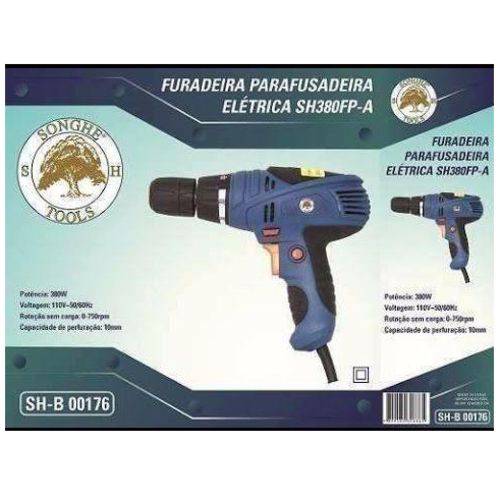 Assistência Técnica, SAC e Garantia do produto Parafusadeira Elétrica Profissional 380w SH380FP-A - SH