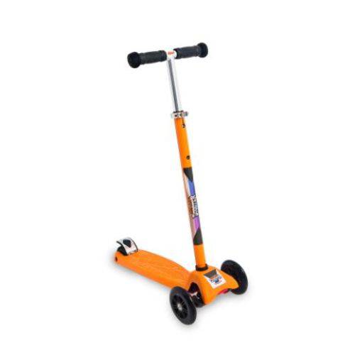 Assistência Técnica, SAC e Garantia do produto Patinete 3 Rodas Scooter Net Max Racing Club Laranja Zp 00105 - Zoop Toys