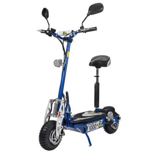 Assistência Técnica, SAC e Garantia do produto Patinete Scooter Elétrico Two Dogs 1000w 48v com Computador de Bordo Azul