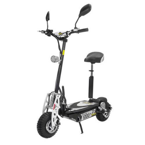 Assistência Técnica, SAC e Garantia do produto Patinete Scooter Elétrico Two Dogs 1000w 48v com Computador de Bordo Preto