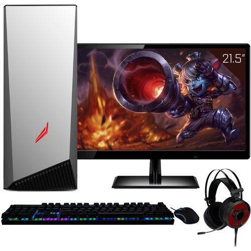 Assistência Técnica, SAC e Garantia do produto PC Gamer Completo EasyPC FullHD Intel Core I5 (GeForce GTX 1050 Ti 4GB) 8GB 1TB Monitor LED 21.5 2ms Full HD