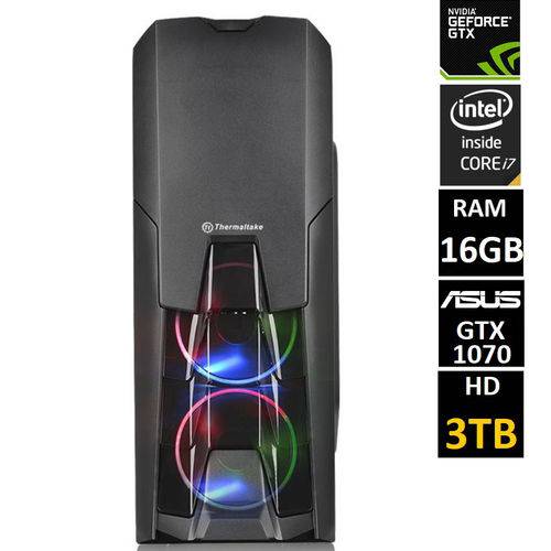 Assistência Técnica, SAC e Garantia do produto Pc Gamer Easypc Extreme Intel Core I7 16gb (asus Geforce Gtx 1070 8gb) HD 3tb Gabinete Thermaltake