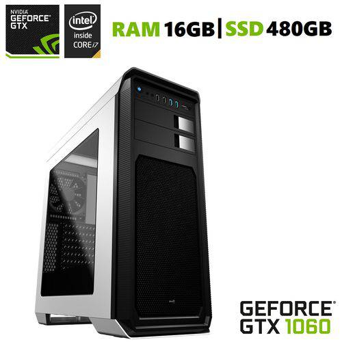 Assistência Técnica, SAC e Garantia do produto PC Gamer EasyPC Extreme Intel Core I7 3.8Ghz 16GB (GeForce GTX 1060 6GB) SSD 480GB Gabinete Aero 800