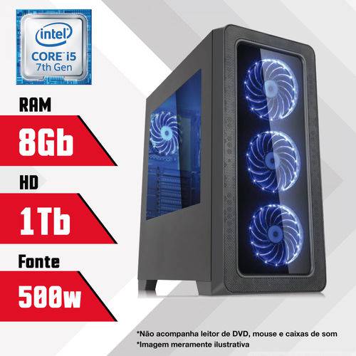 Assistência Técnica, SAC e Garantia do produto PC Gamer Intel Core I5 7ª Geração 8GB HD 1TB CertoX BRAVE 5001