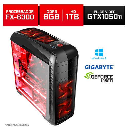 Assistência Técnica, SAC e Garantia do produto PC Gamer Neologic NLI80015 Amd FX6300 8GB (Gtx 1050Ti 4GB) 1TB Windows 8