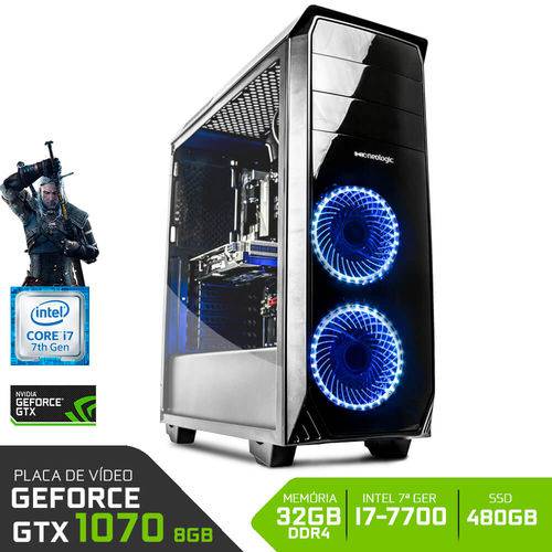 Assistência Técnica, SAC e Garantia do produto PC Gamer Neologic NLI80574 Intel I7-7700 32GB (GeForce GTX 1070 8GB) SSD 480GB