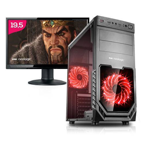 Assistência Técnica, SAC e Garantia do produto Pc Gamer Neologic NLI81148 Amd 200GE 3.2Ghz 8GB (Radeon Vega 3 Integrado) 1TB + Monitor 19,5