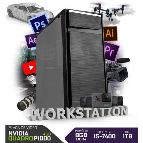 Assistência Técnica, SAC e Garantia do produto PC Neologic Workstation NLI80402 Intel I5-7400 8GB (Nvidia Quadro P1000) 1TB
