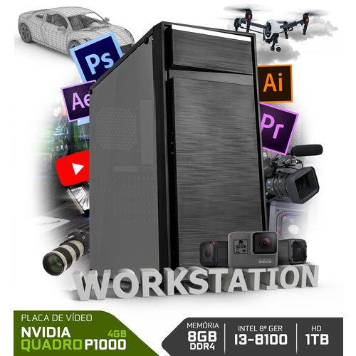Assistência Técnica, SAC e Garantia do produto PC Neologic Workstation NLI80406 Intel I3-8100 8GB Ram (Nvidia Quadro P1000) 1TB