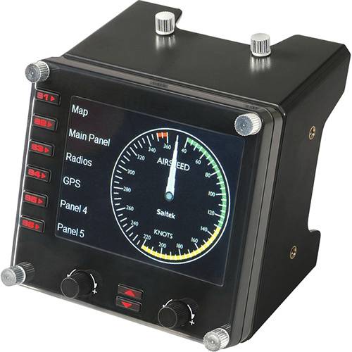 Assistência Técnica, SAC e Garantia do produto Pc Pro Flight Instrument Panel Saitek Logitech G Controle Profissional para Simulação em Painel de Instrumentos LCD