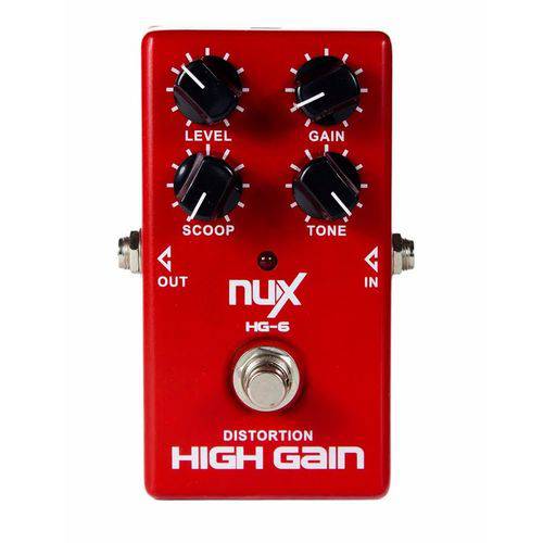 Assistência Técnica, SAC e Garantia do produto Pedal Nux Modern High Gain – HG6 Distorçã