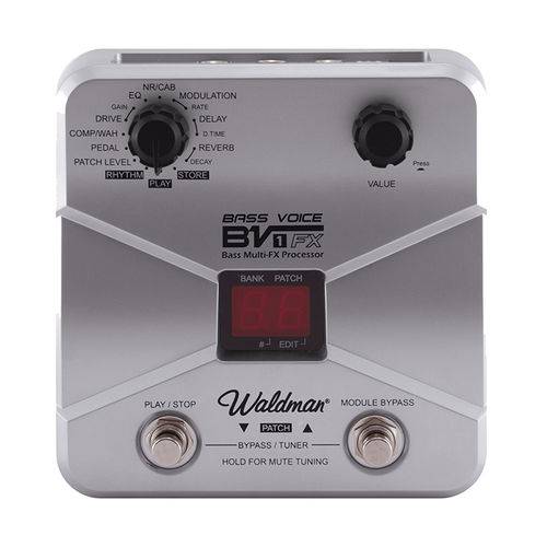 Assistência Técnica, SAC e Garantia do produto Pedaleira Contrabaixo Waldman Bass Voice BV 1 FX com Fonte