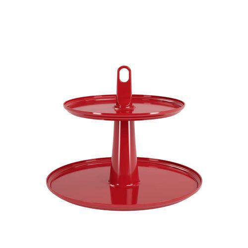 Assistência Técnica, SAC e Garantia do produto Pedestal Cake 2 Andares Vermelho Bold Coza