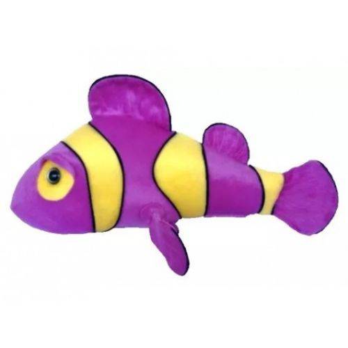 Assistência Técnica, SAC e Garantia do produto Peixe Palhaço de Pelúcia Roxo 35 Cm