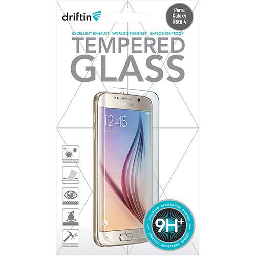Assistência Técnica, SAC e Garantia do produto Película para Celular de Vidro Temperado Transparente Galaxy Note 4 - Driftin