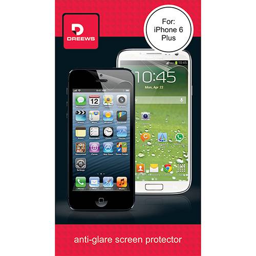 Assistência Técnica, SAC e Garantia do produto Película Protetora para IPhone 6 Plus Anti-Risco Fosca - Dreews
