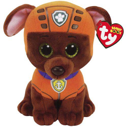 Assistência Técnica, SAC e Garantia do produto Pelúcia Beanie Boos Ty Patrulha Canina Zuma Dtc 16cm