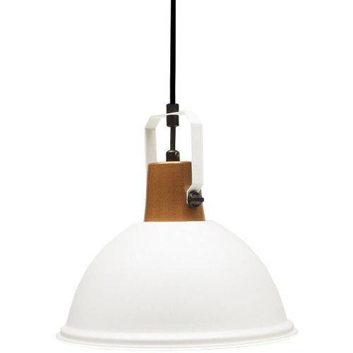 Assistência Técnica, SAC e Garantia do produto Pendente Lustre Taschibra Factory Pequeno Branco Fosco Interior Cobre