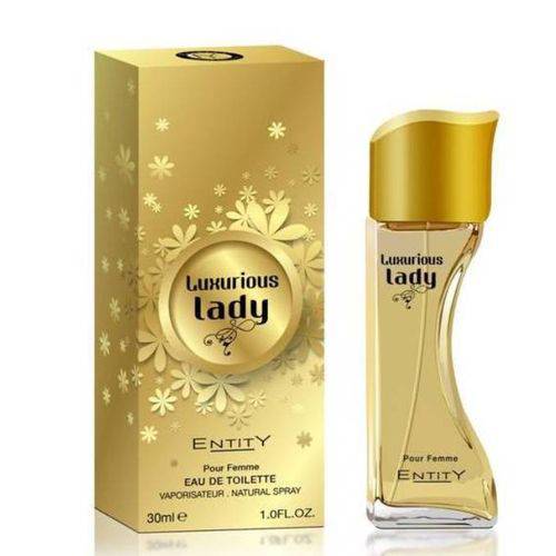 Assistência Técnica, SAC e Garantia do produto Perfume Entity Luxurious Lady Feminino Eau de Toilette 30ml