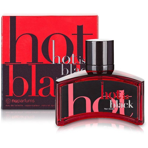 Assistência Técnica, SAC e Garantia do produto Perfume Hot Is Black Masculino Eau de Toilette 100 Ml - Nu Parfums