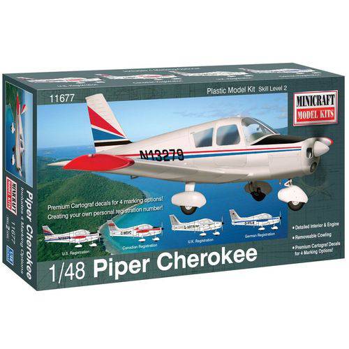 Assistência Técnica, SAC e Garantia do produto Piper Cherokee - 1/48 - Minicraft 11677