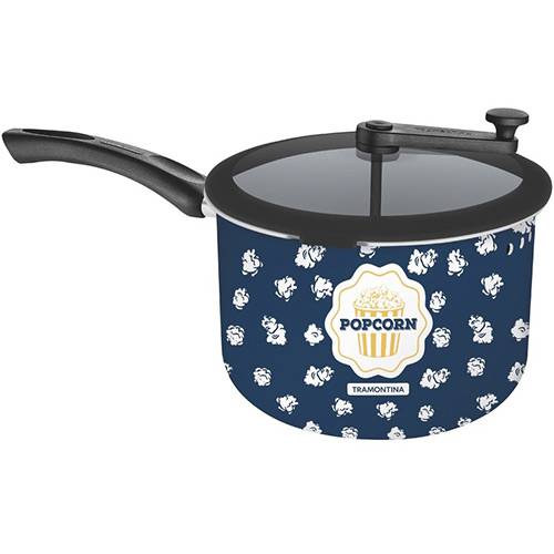 Assistência Técnica, SAC e Garantia do produto Pipoqueira Manual Tramontina Antiaderante Paris Aluminio Azul 6L