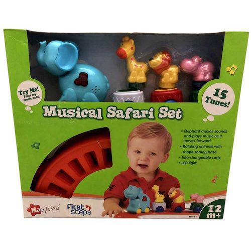 Assistência Técnica, SAC e Garantia do produto Pista Trem Trenzinho Fazendinha Safári Animado Musical para Bebê - First Steps