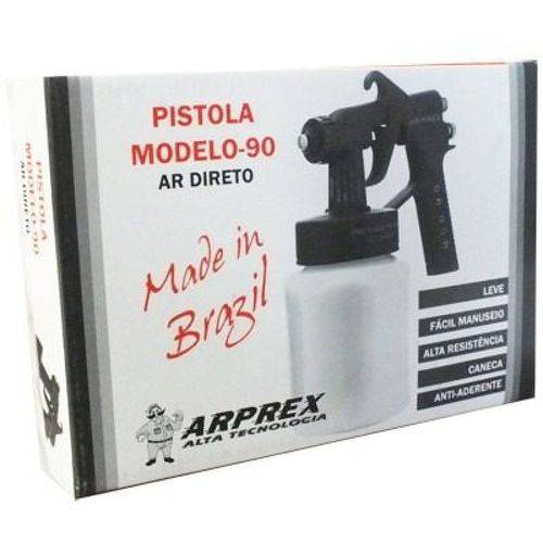 Assistência Técnica, SAC e Garantia do produto Pistola de Pintura Ar Direto Bico 1,2mm Mod. 90 Arprex
