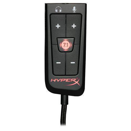 Assistência Técnica, SAC e Garantia do produto Placa de Som USB HyperX 7.1 Virtual Plug & Play HX-USCCPSS-BK