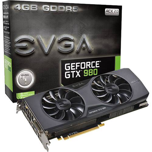 Assistência Técnica, SAC e Garantia do produto Placa de Vídeo GeForce GTX 980 4gb Ref Ddr5 - EVGA
